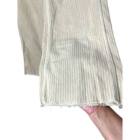 Pacsun Tan Corduroy Low Rise Baggy Pants Wide Leg Size 22 - Picture 4 of 9